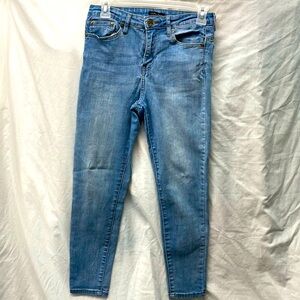 Mellow Jeans faded high rise skinny leg jeans  sz 7